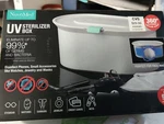 Nuvomed Sterilizer Box, Eliminates Up To 99% Of Germs & Bacteria New Sealed. Fixed Price $5.00.