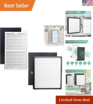 Long-lasting C+d Air Filters For Idylis IAP-10-280 Captures Pet Odors And Dust. Fixed Price $92.99.